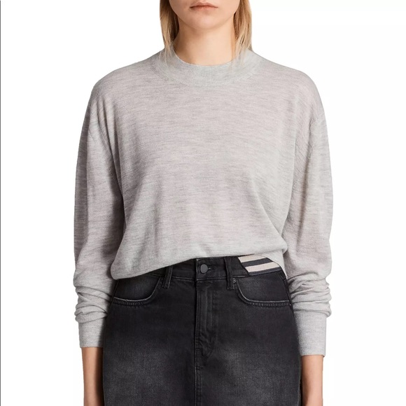 All Saints Sweaters - AllSaints cropped cashmere sweater